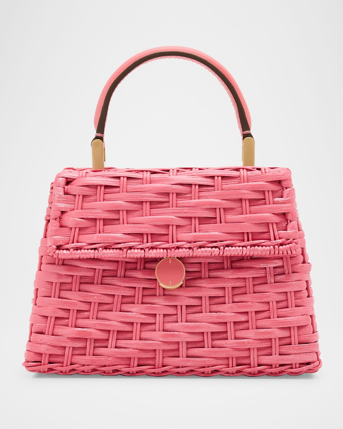 Sybil Nano Metallic Woven Crossbody Bag