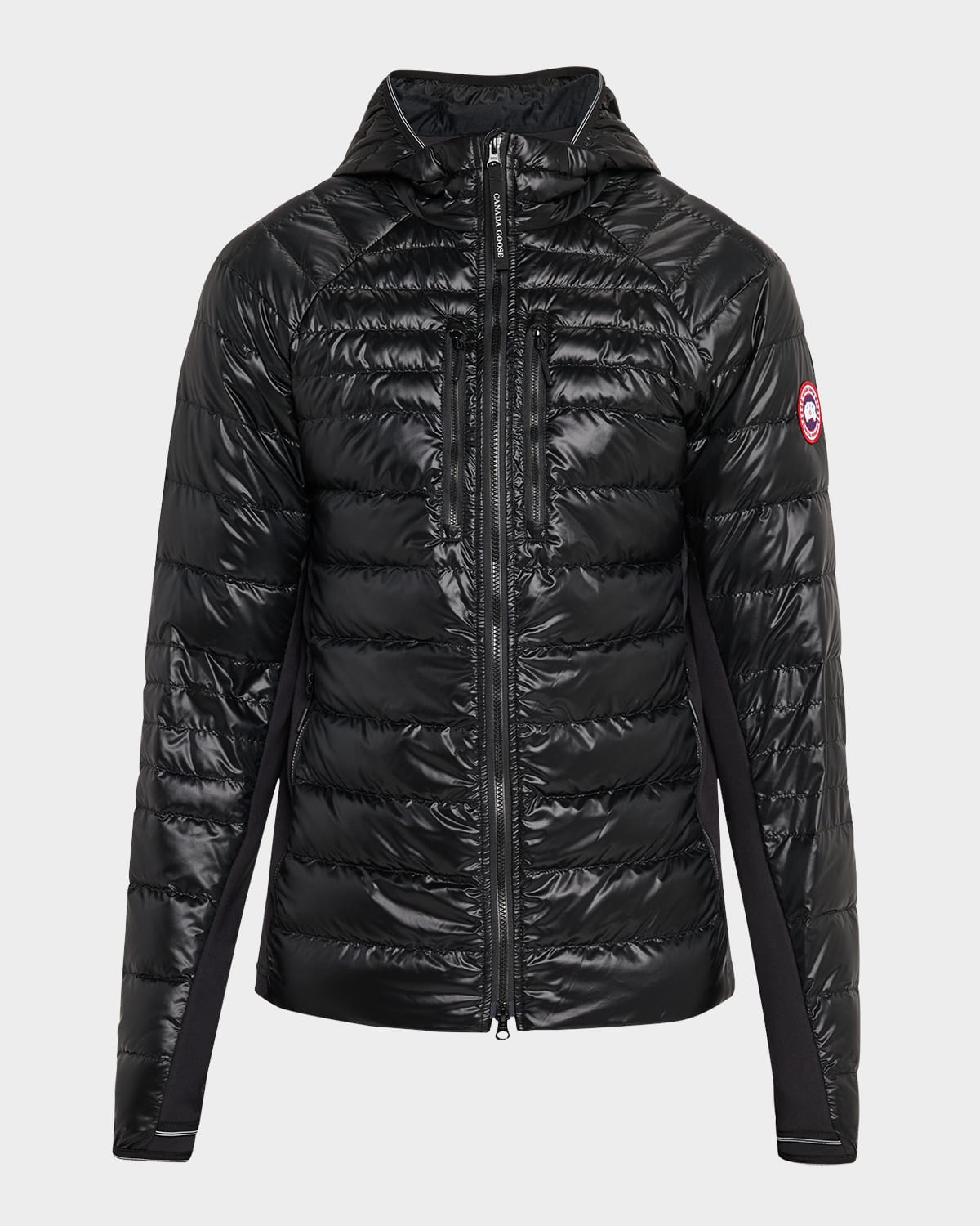 Canada Goose Men's Hybridge Lite Slim Fit Hooded Jacket In Black