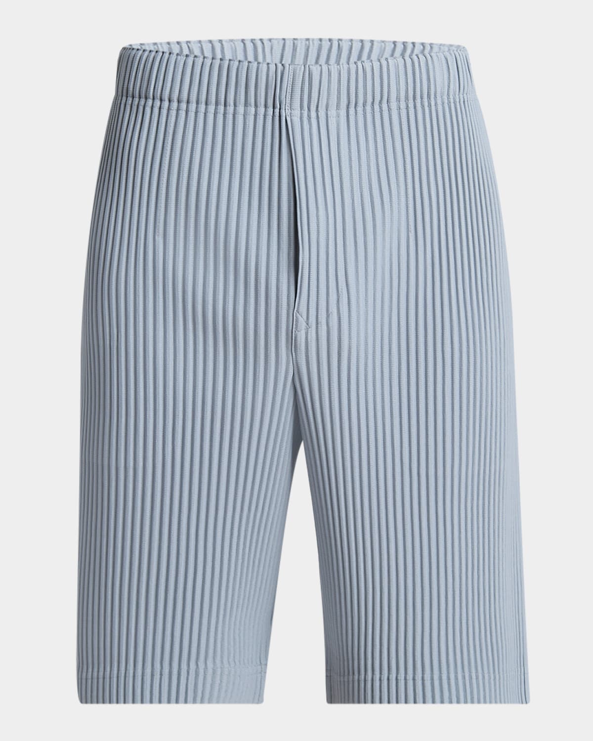Men's Pleated Pull-On Shorts