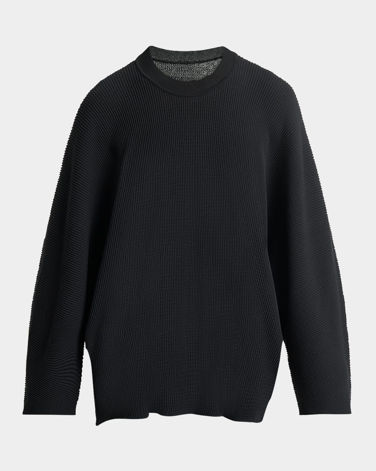 Men's Tight Twist Cotton Knit Sweatshirt