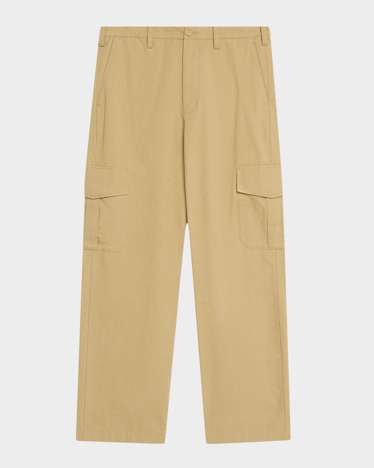 Men's Cotton-Linen Cargo Pants