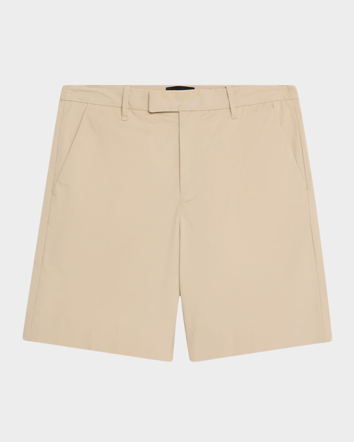 Men's Italian Cotton Extended-Tab Shorts