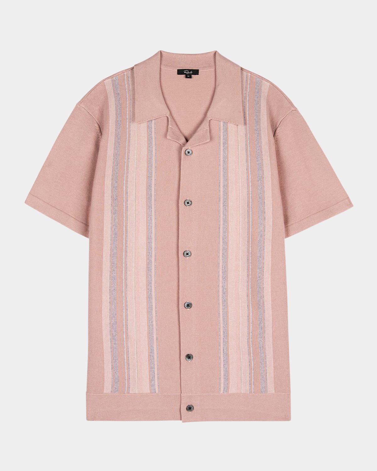 Men's Silas Knit Button-Down Shirt