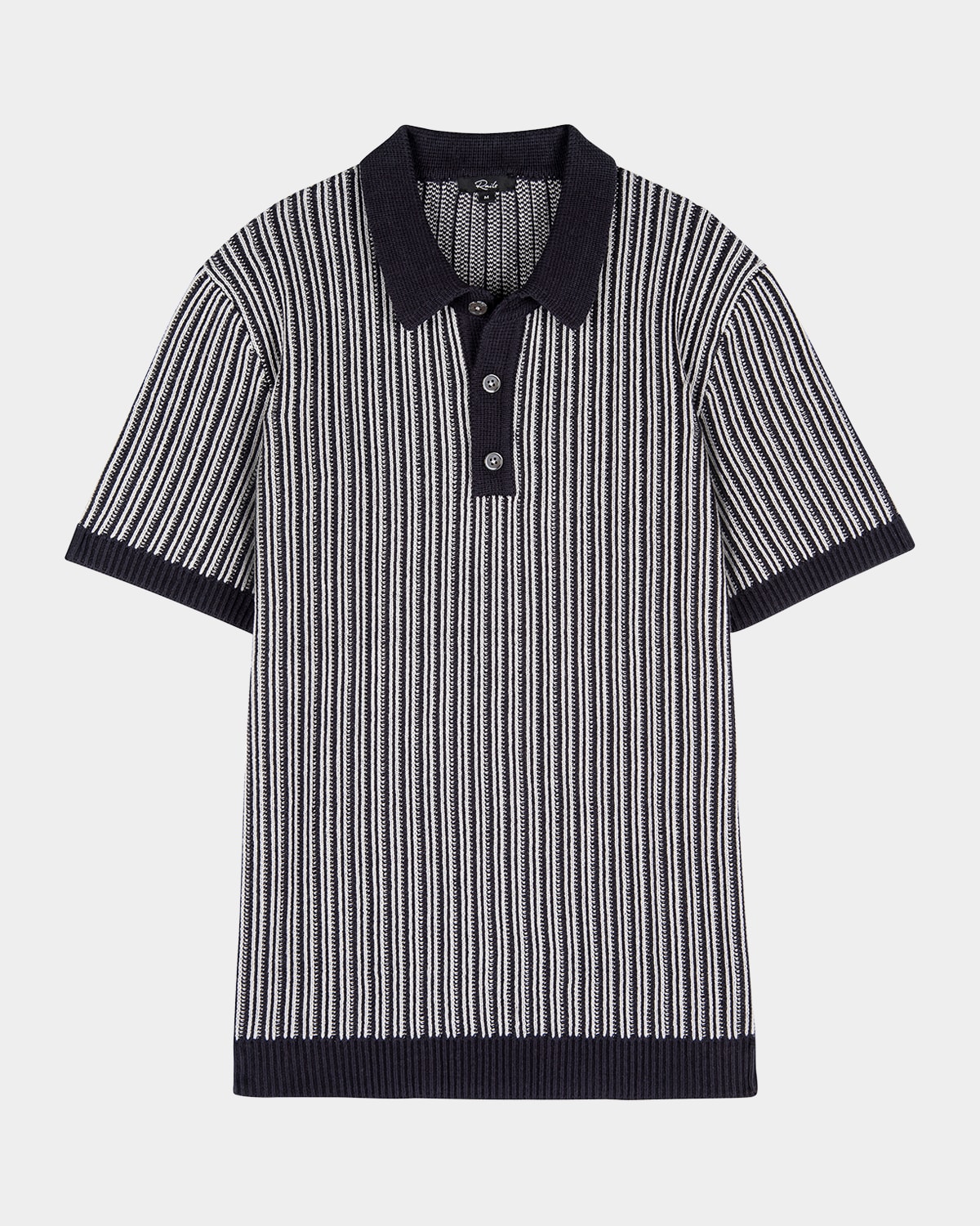 Men's Silas Knit Button-Down Shirt