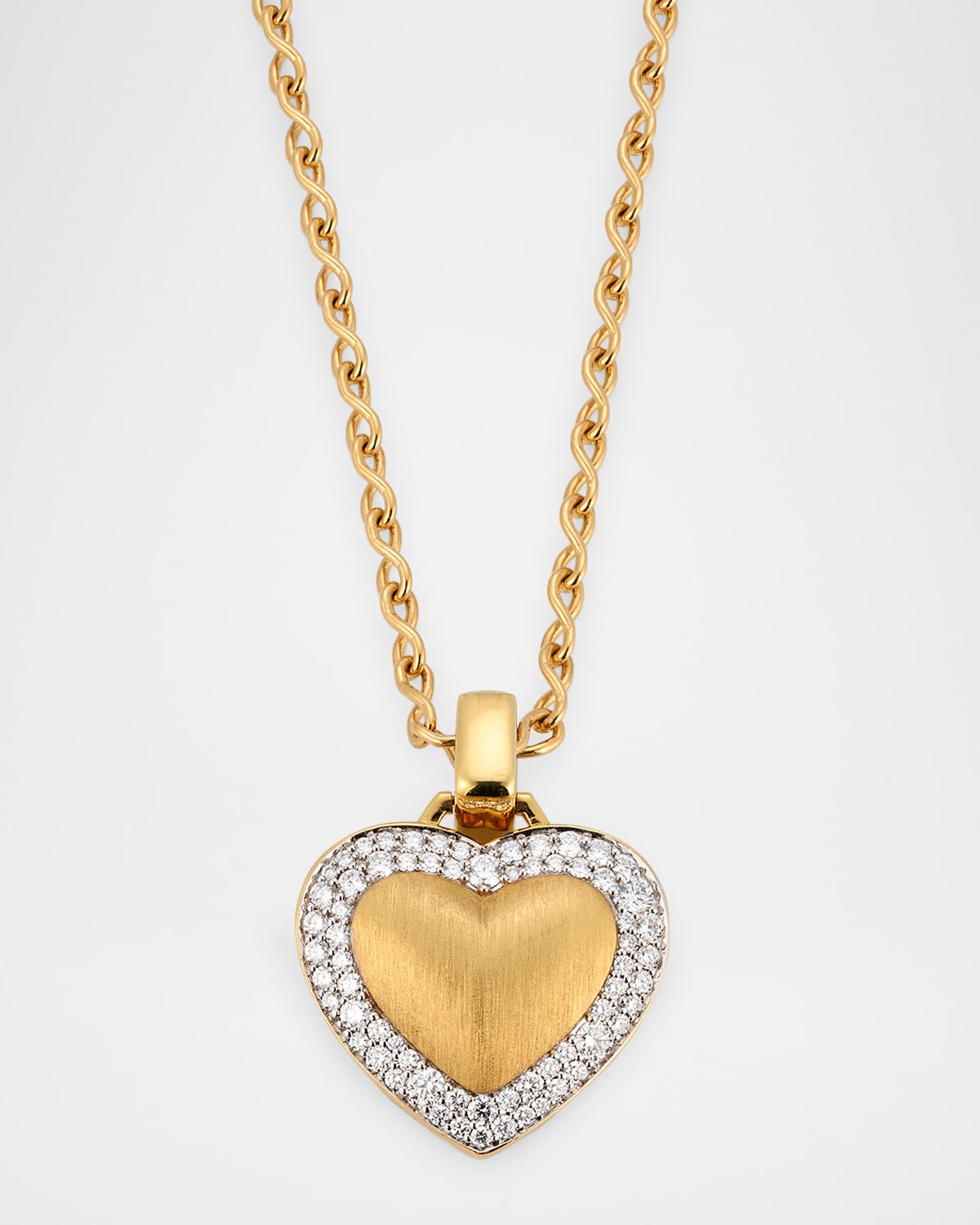 18K Yellow Gold Scarab Pendant Necklace with Diamonds and Enamel