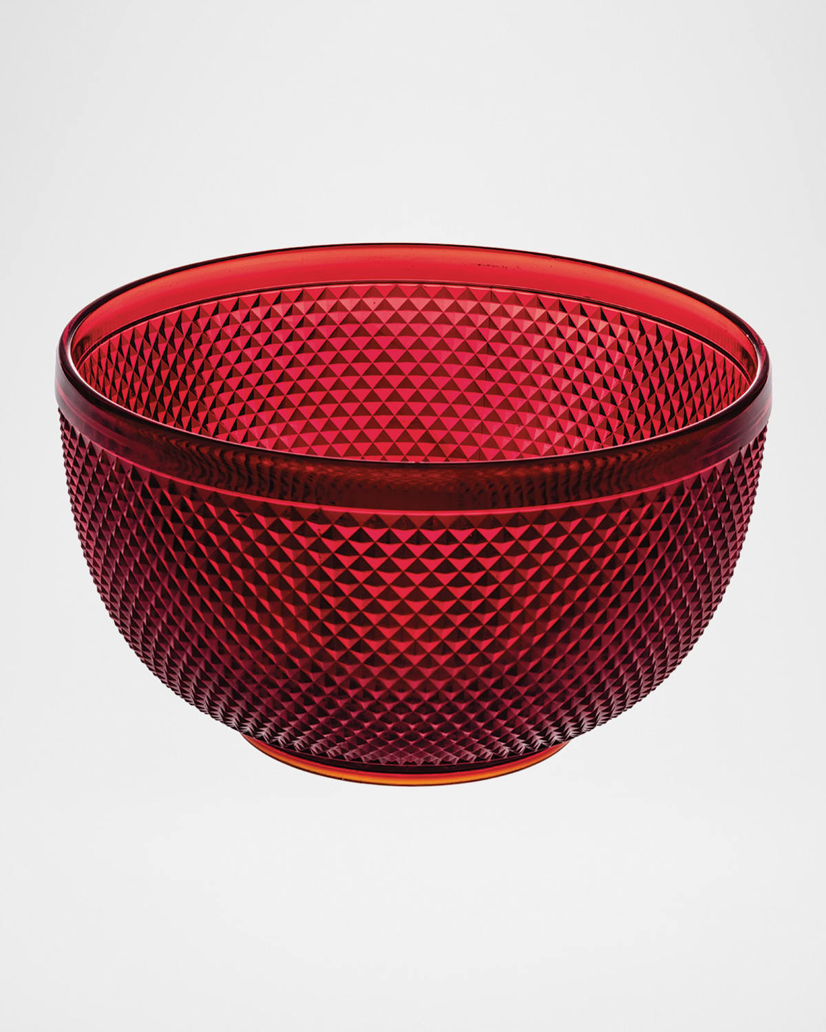 Vista Alegre Bicos Large Bowl, 71 Oz. In Red