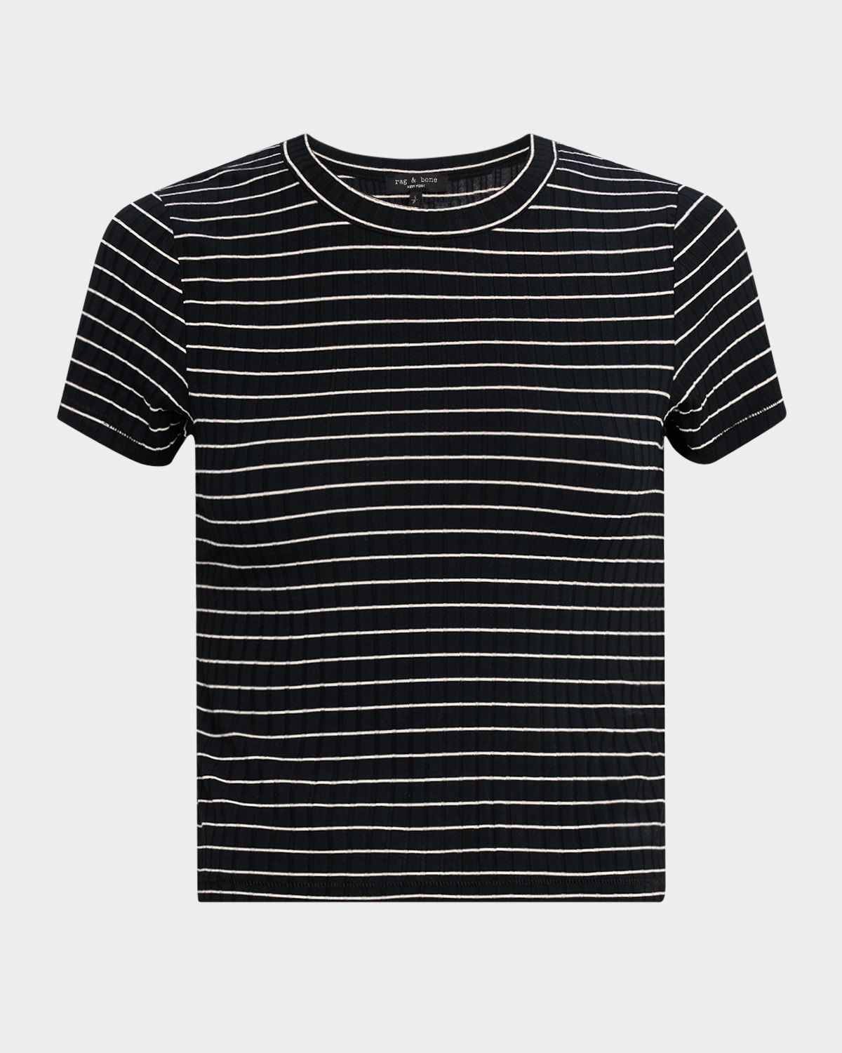 Rag & Bone Luca Stripe Baby Tee