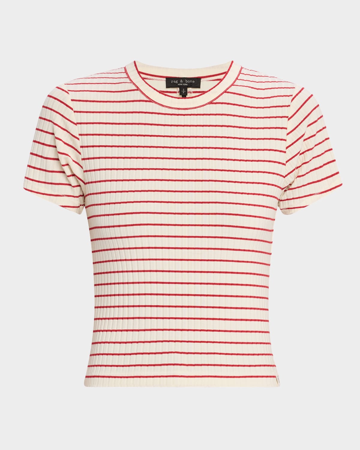 Shop Rag & Bone Luca Stripe Baby Tee