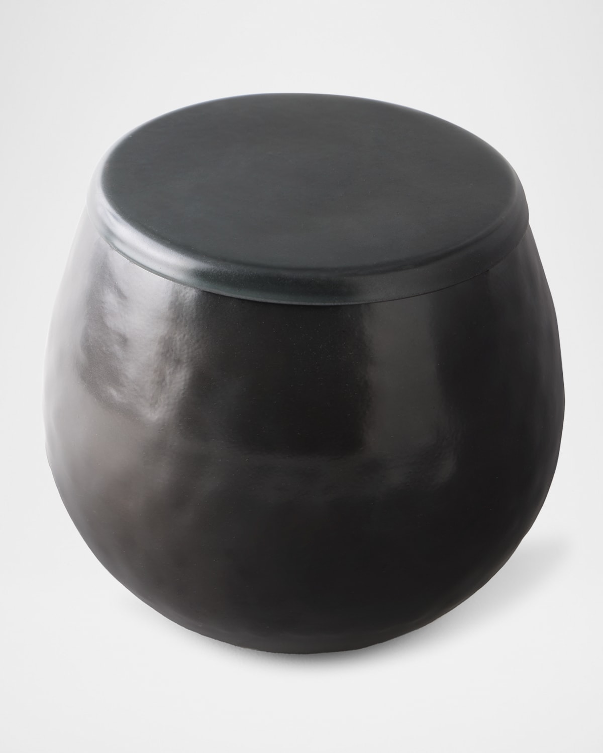 Kassatex Nile Black Cotton Jar In Black