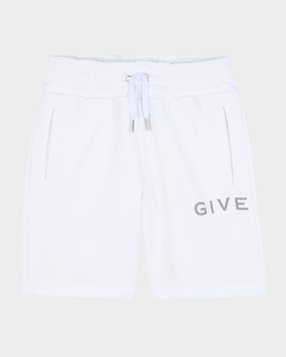 Givenchy Drawstring Shorts In White