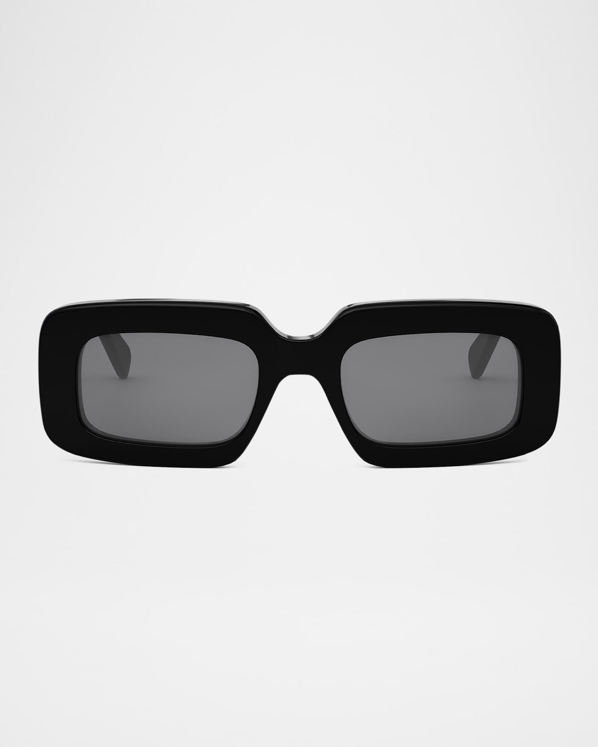 Men's Triomphe Acetate Rectangle Sunglasses