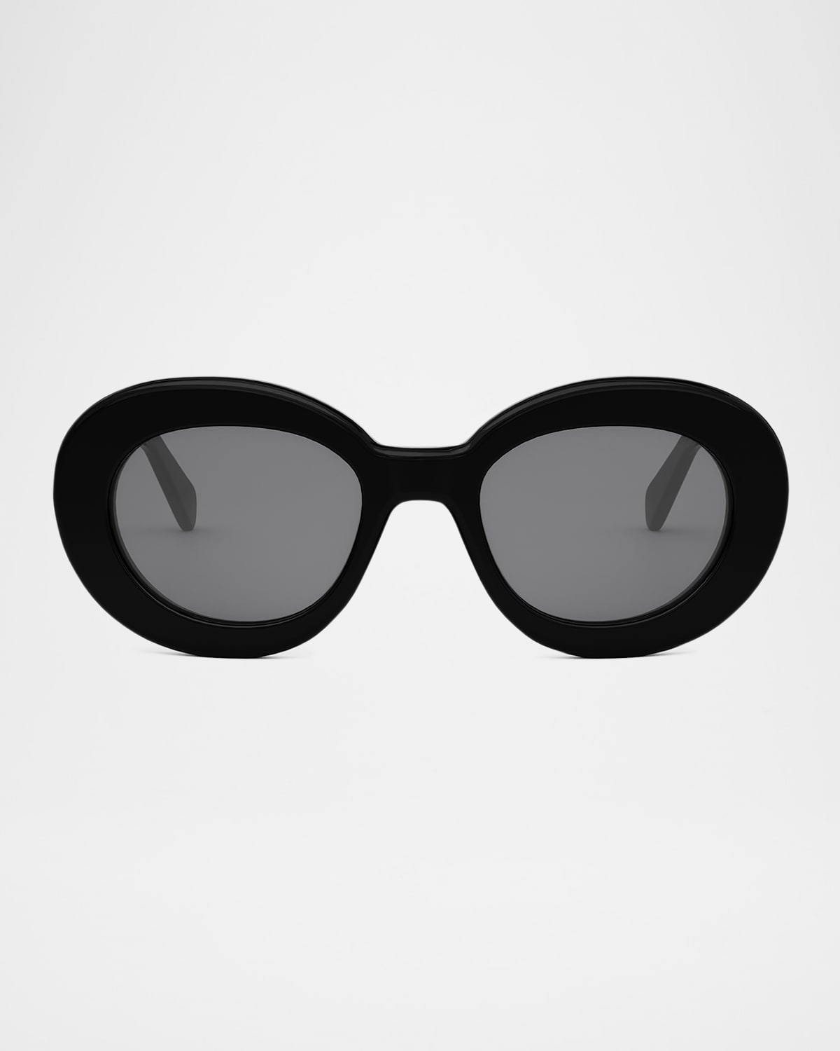 Men's Triomphe Acetate Round Sunglasses
