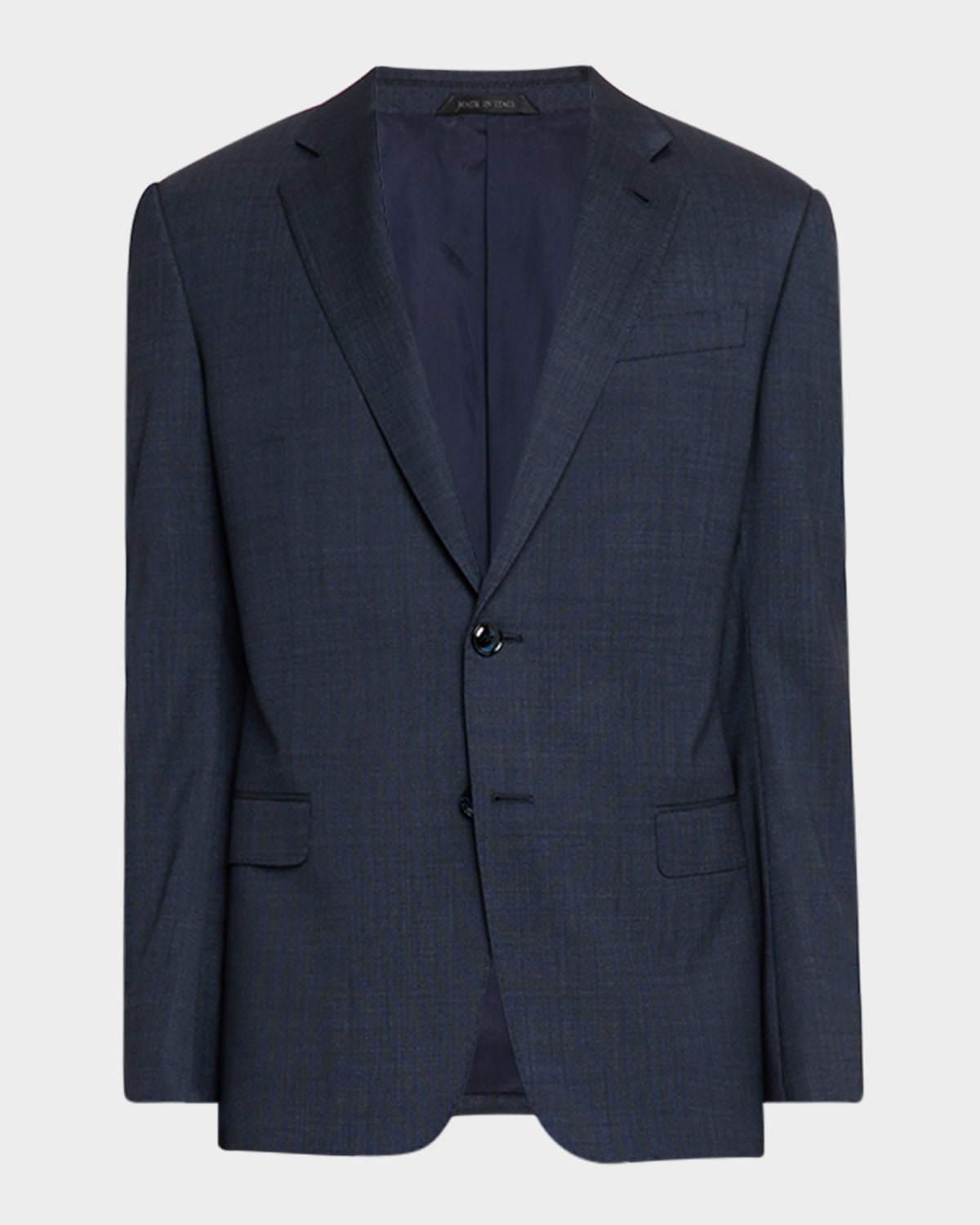 Giorgio Armani Men's Wool And Silk Chambray Two-piece Suit