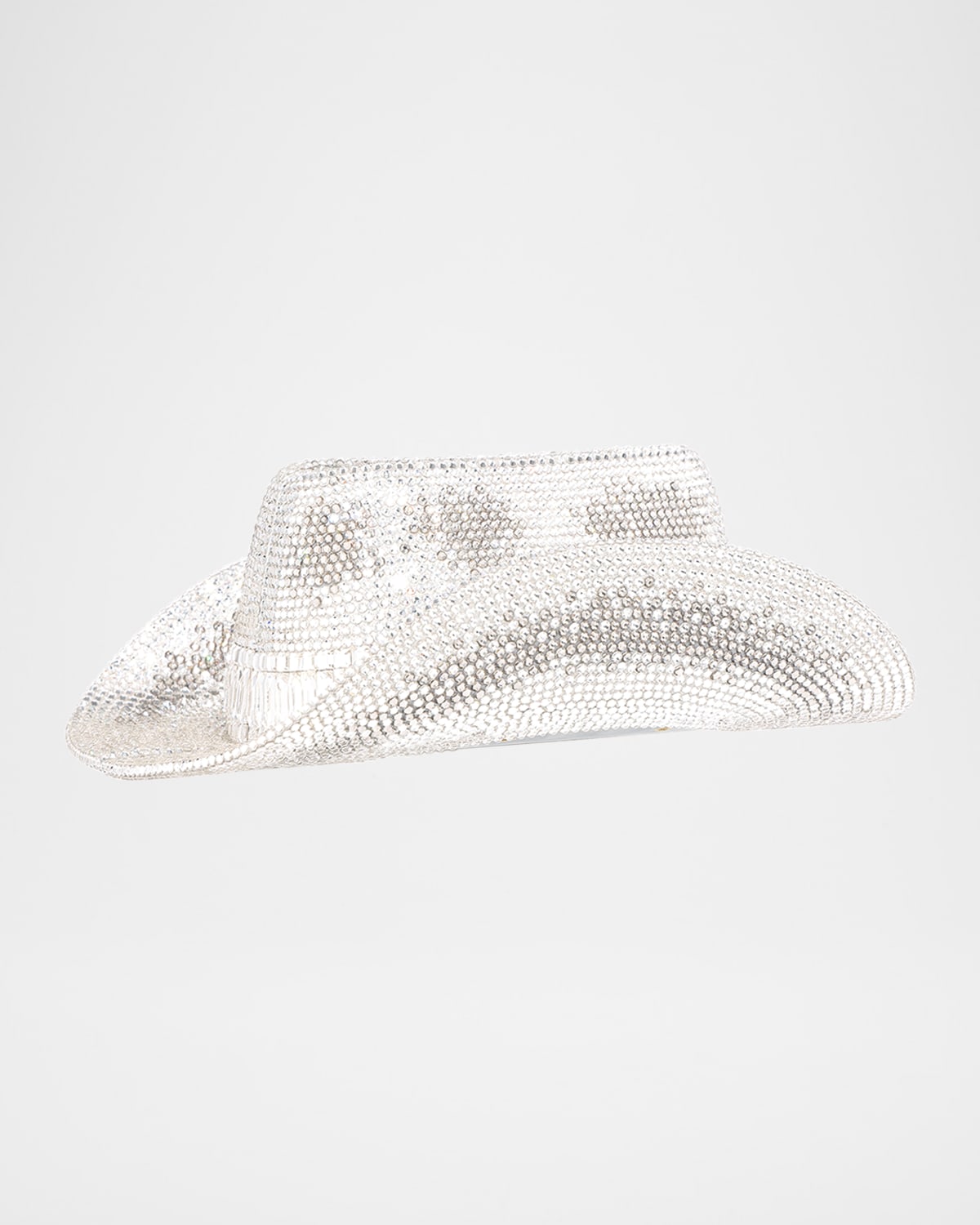 Crystal Cowboy Hat Clutch Bag