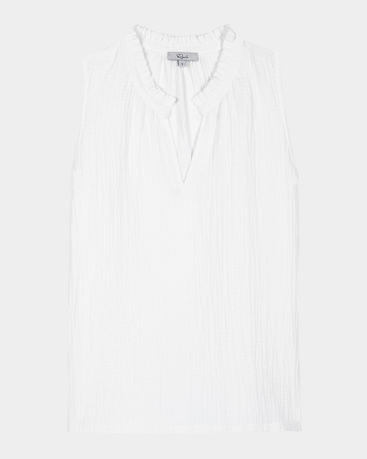 Christy Gauze Sleeveless Blouse