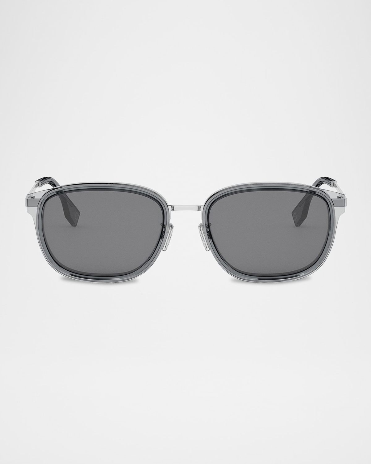 Men's Fendi Travel Metal Rectangle Sunglasses