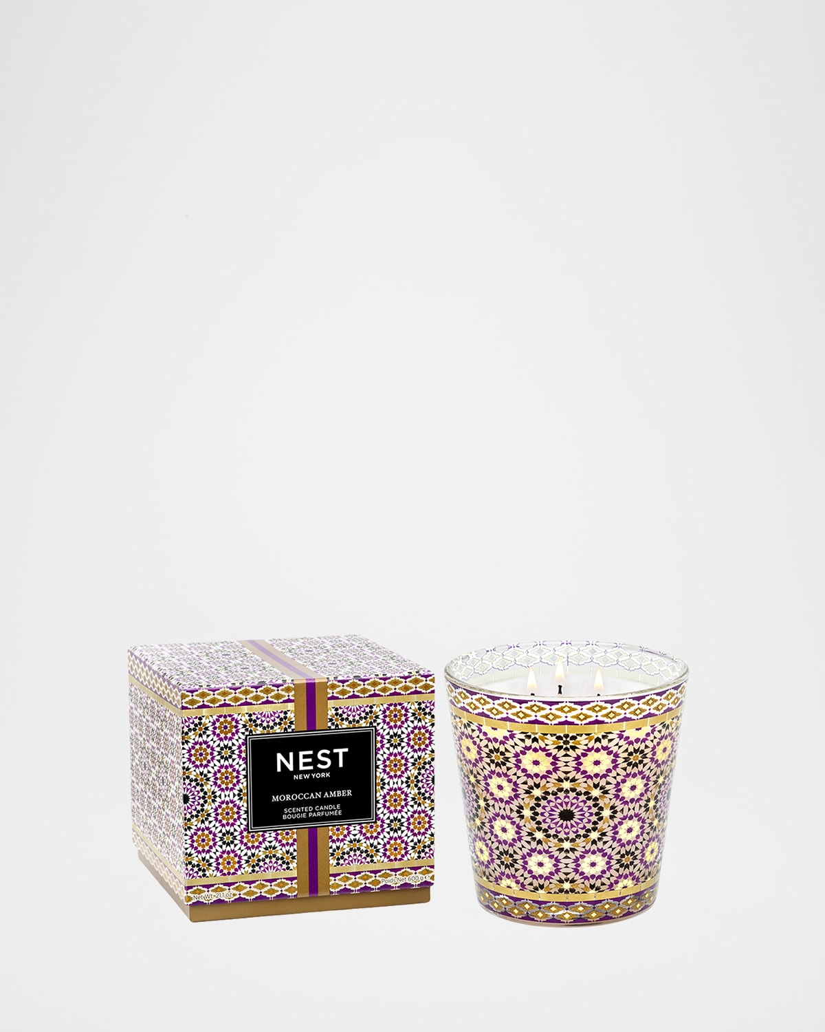 Nest New York Moroccan Amber Specialty Luxury Candle, 21.2 Oz.