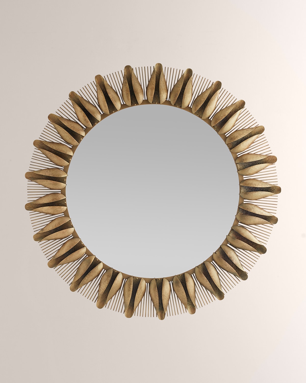 Arteriors Goldie Wall Mirror, 50" Round In Gold