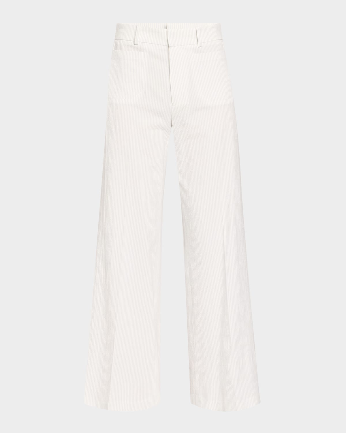 Frame Le Slim Palazzo Crop Jeans In Animal Print