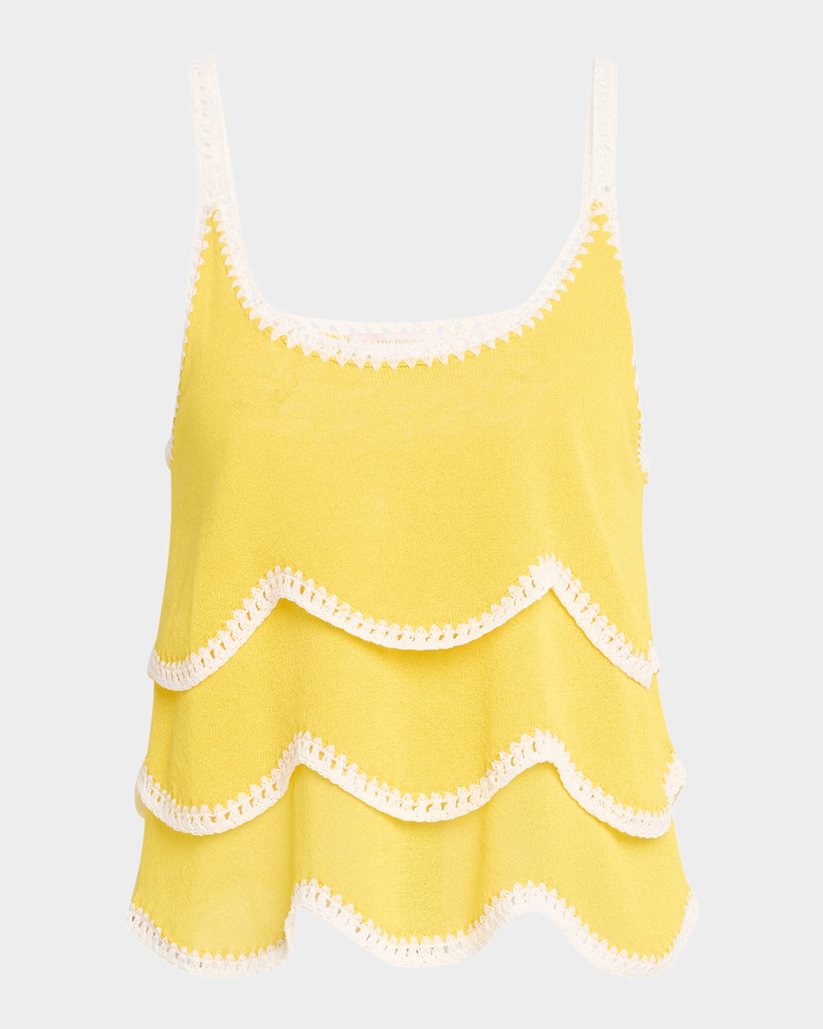 RAMY BROOK ARIEL EMBROIDERED SLEEVELESS TOP 