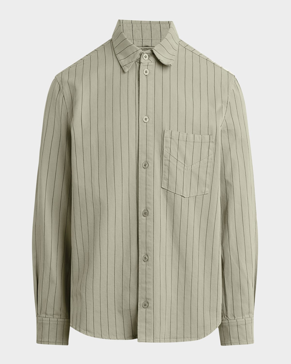 Men's Stripe Long Sleeve Shirt