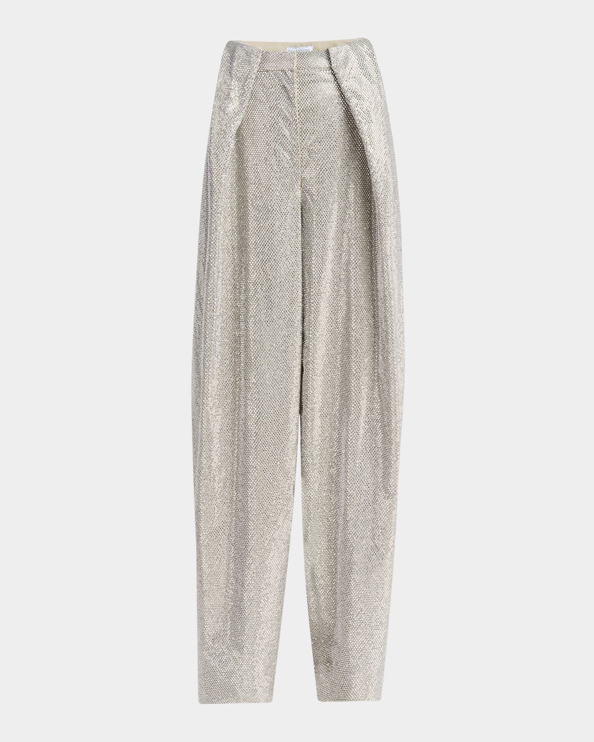 Stella Mccartney Crystal Hotfix Balloon Trousers