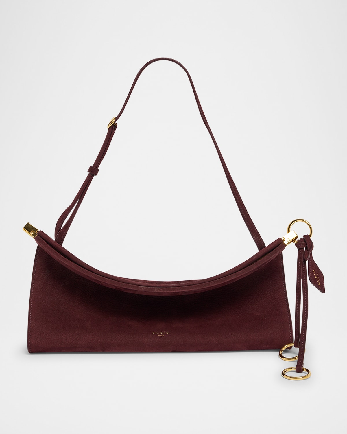 Le Click Medium Shoulder Bag in Leather