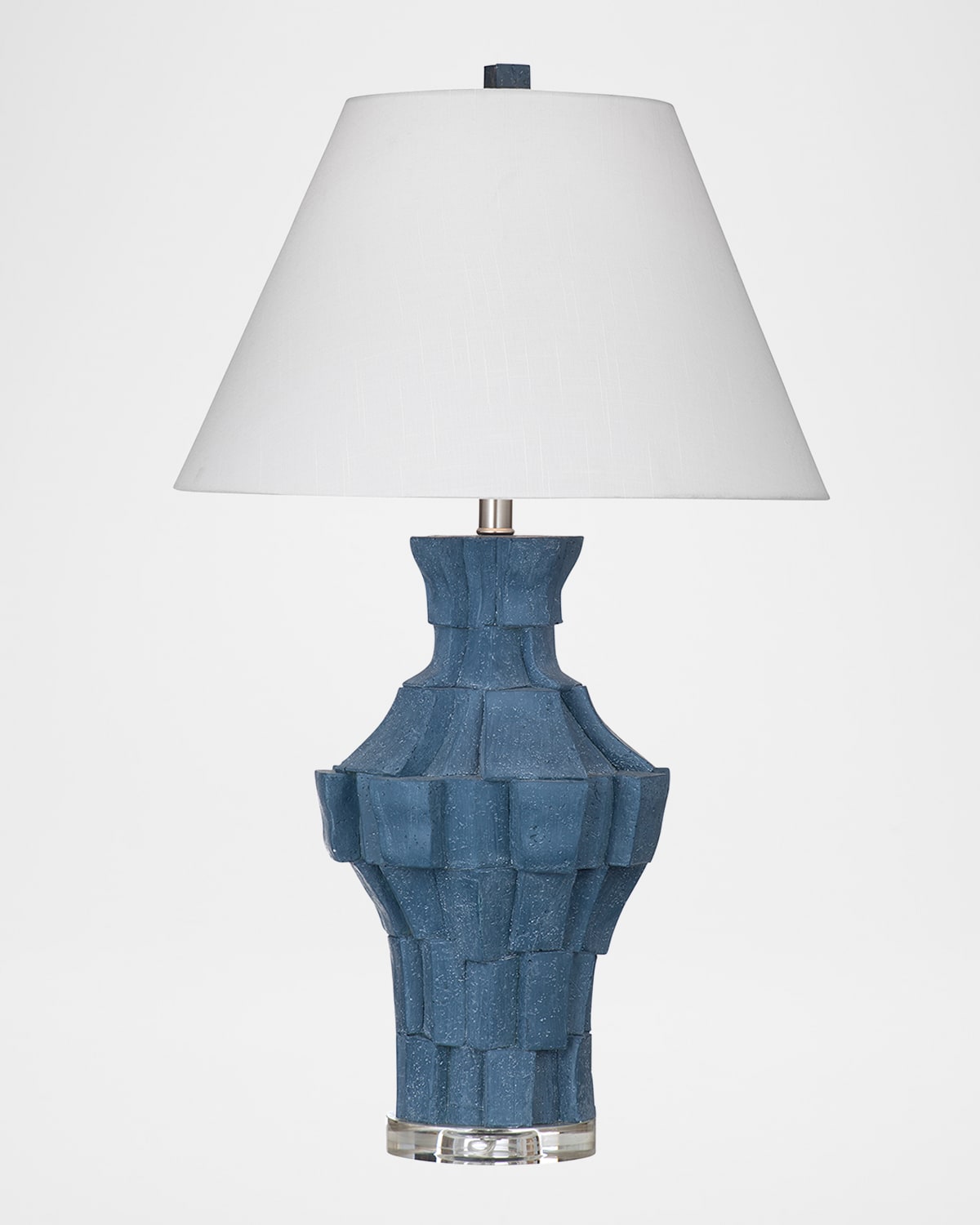 Katherine Noble By Bmc Kenora 30" Resin Table Lamp In Dark Blue