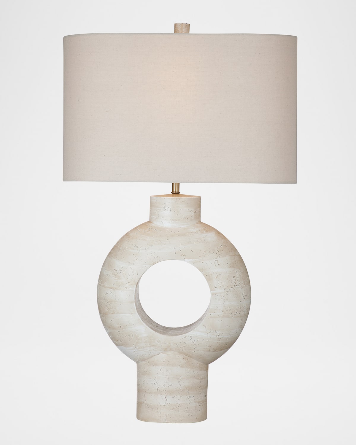Katherine Noble By Bmc Kent 30" Resin Table Lamp In Cream