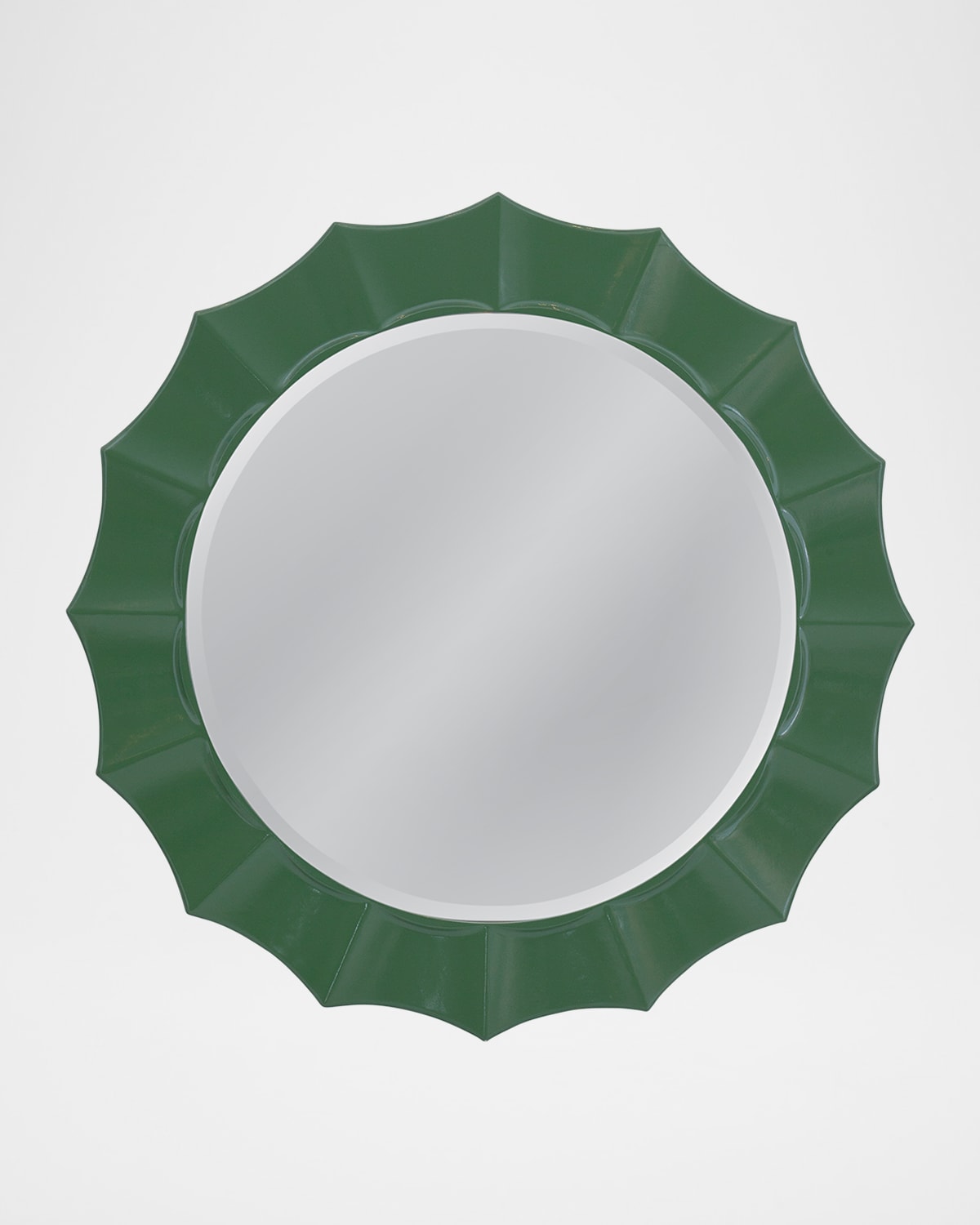 Katherine Noble By Bmc Green Altair 36" Wall Mirror In Green