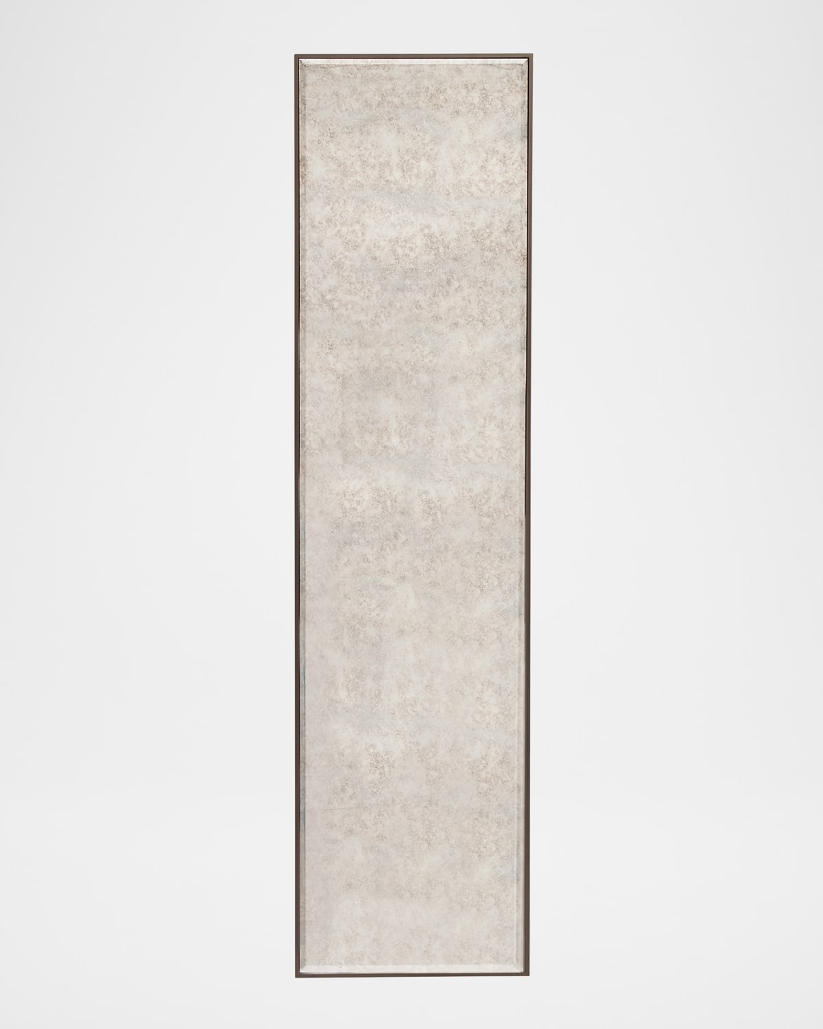 Shop Katherine Noble By Bmc Tarus 78" Antiqued Wall Mirror In Polished Brass