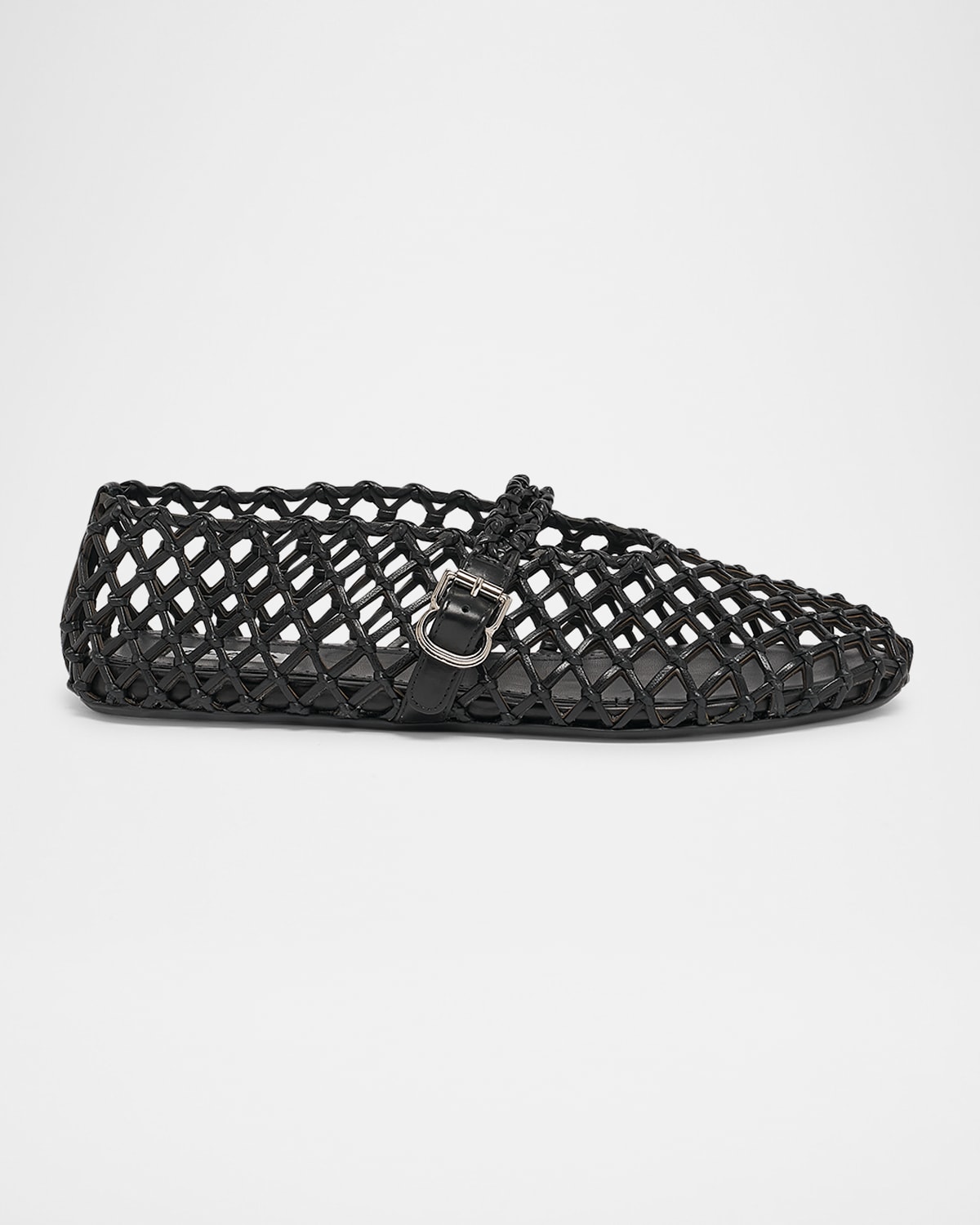 Alaïa Alaia Women Strass Ballet Flats In Noir