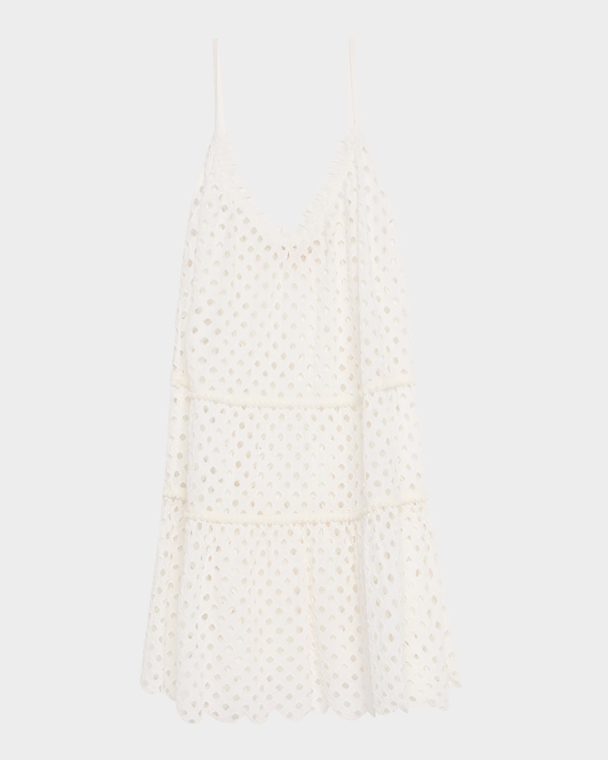 Shop Ramy Brook Marg Eyelet Sun Dress Coverup In White