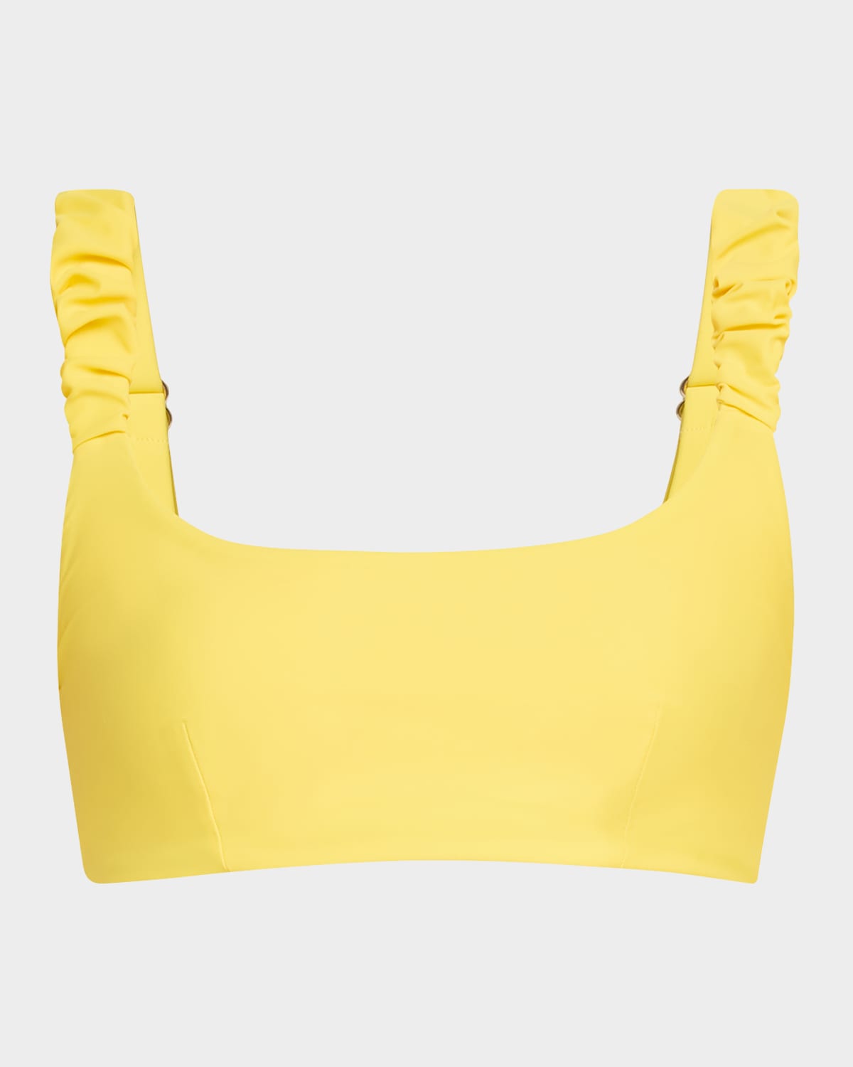 RAMY BROOK RACHEL RUCHED BIKINI TOP 