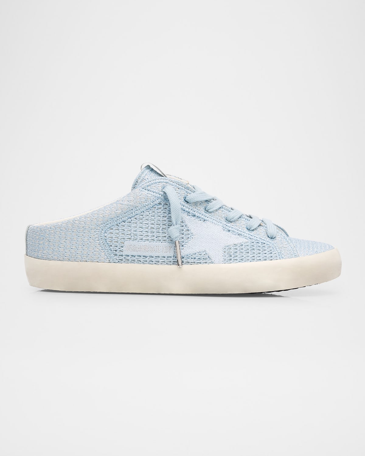 Golden Goose Sabot Embroidered Cotton Slide Sneakers In Multi