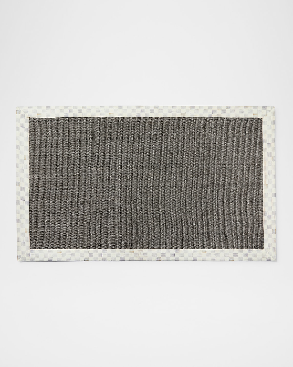 MACKENZIE-CHILDS STERLING CHECK SISAL RUG, 3' X 5' 