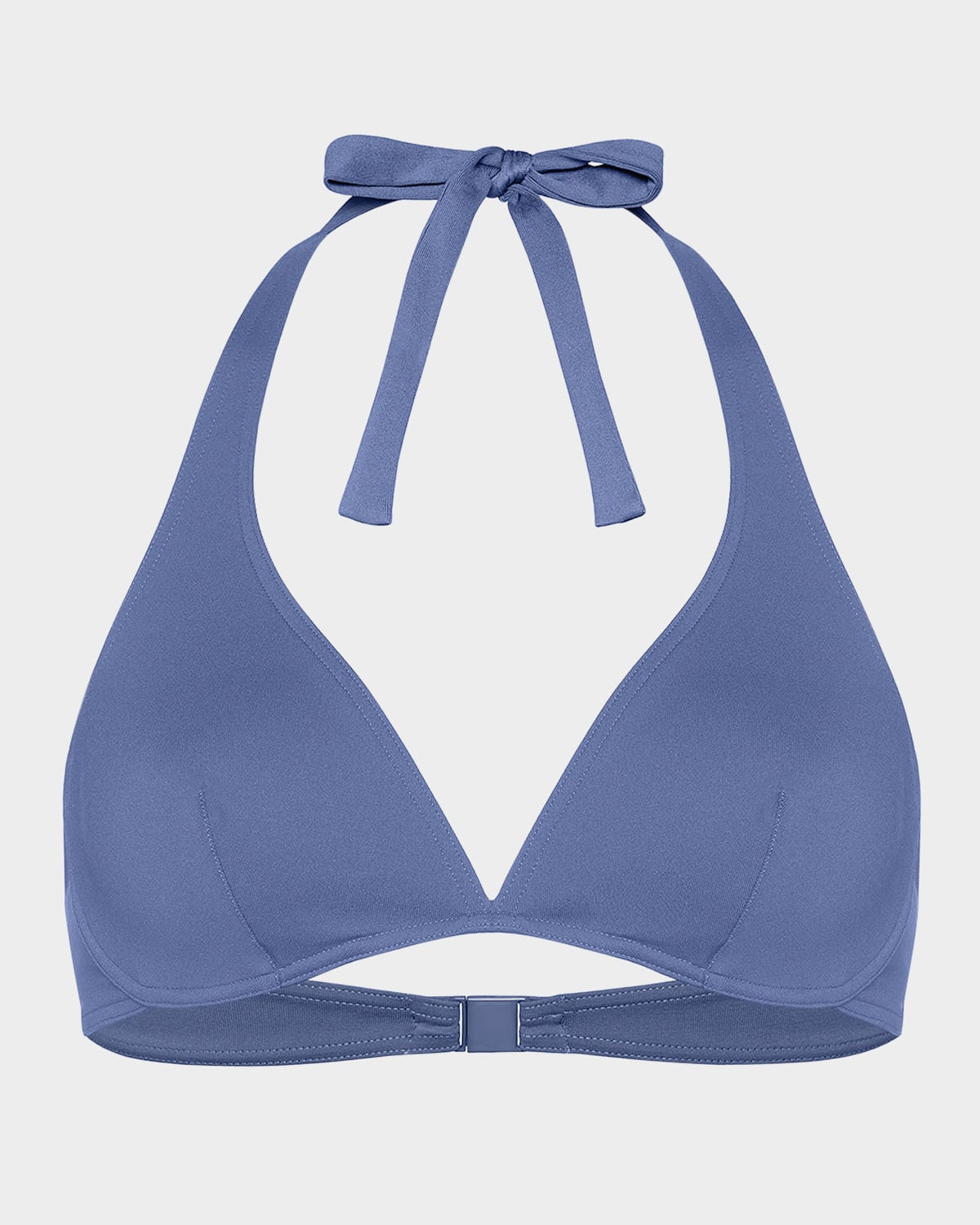 Eres V-neck Halter Neck Bikini Top In Sirene