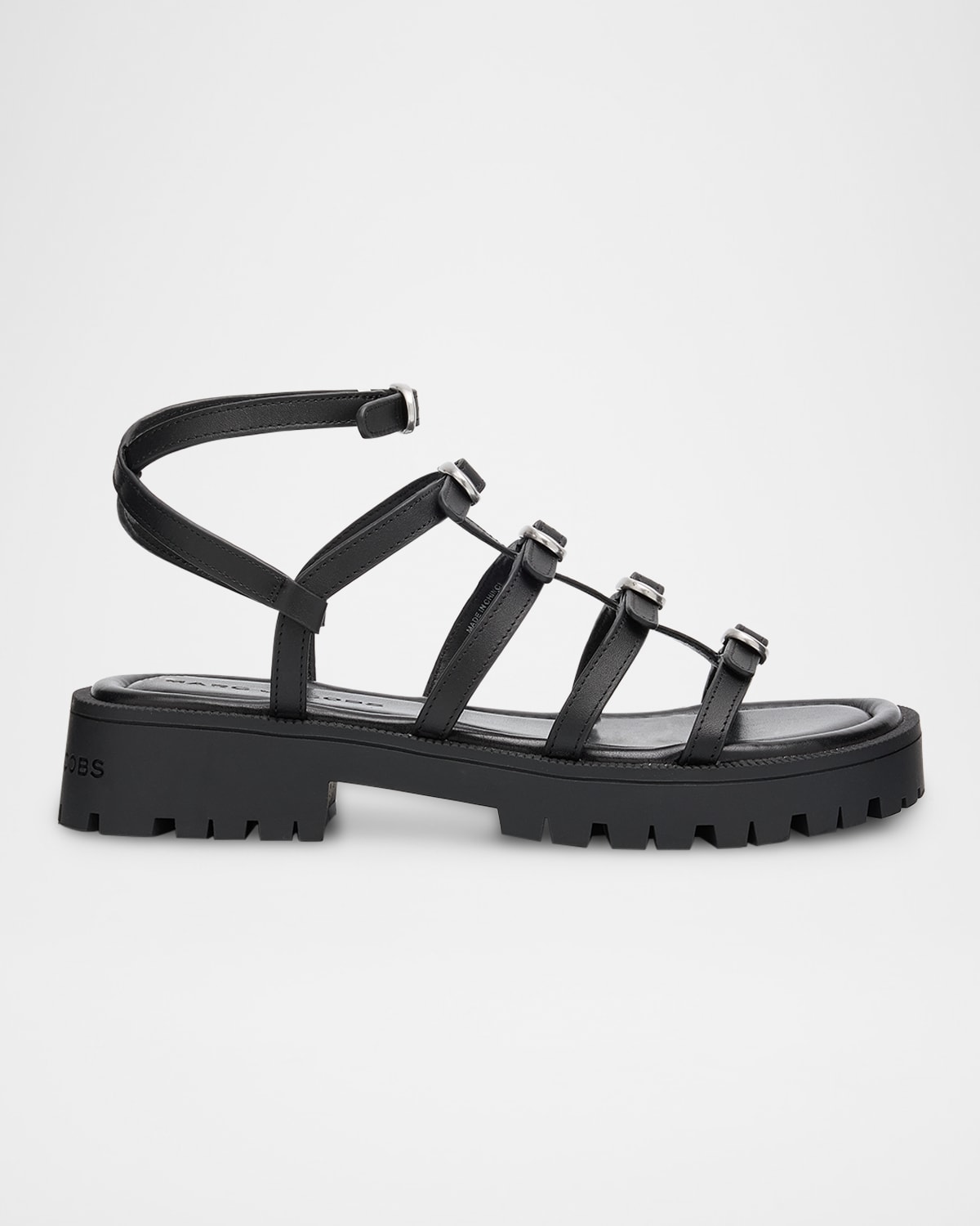 Marc Jacobs The Kiki Gladiator Sandals In Black