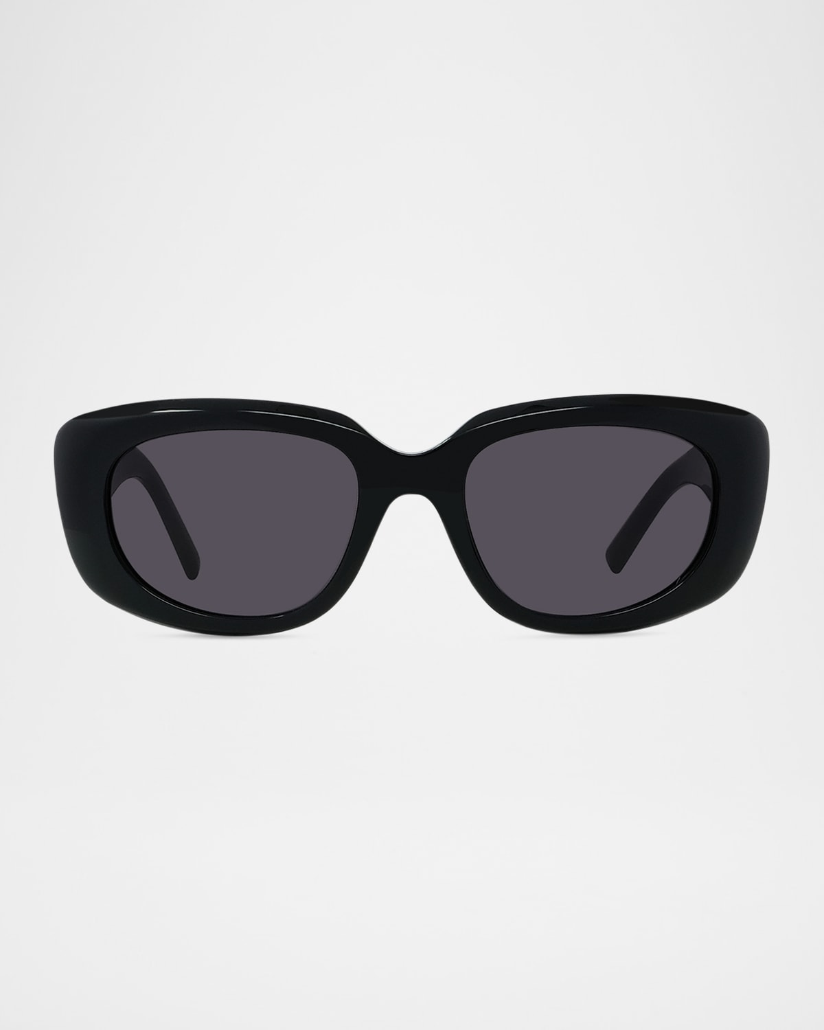 Givenchy Gv Day Rectangle Acetate Sunglasses In Sblksmk
