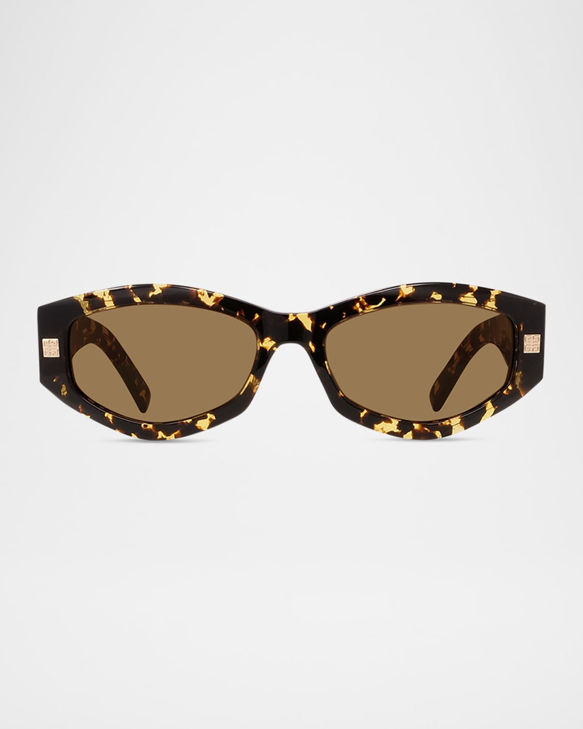 Givenchy Gvday Acetate Cat-eye Sunglasses In Colhrnbrn