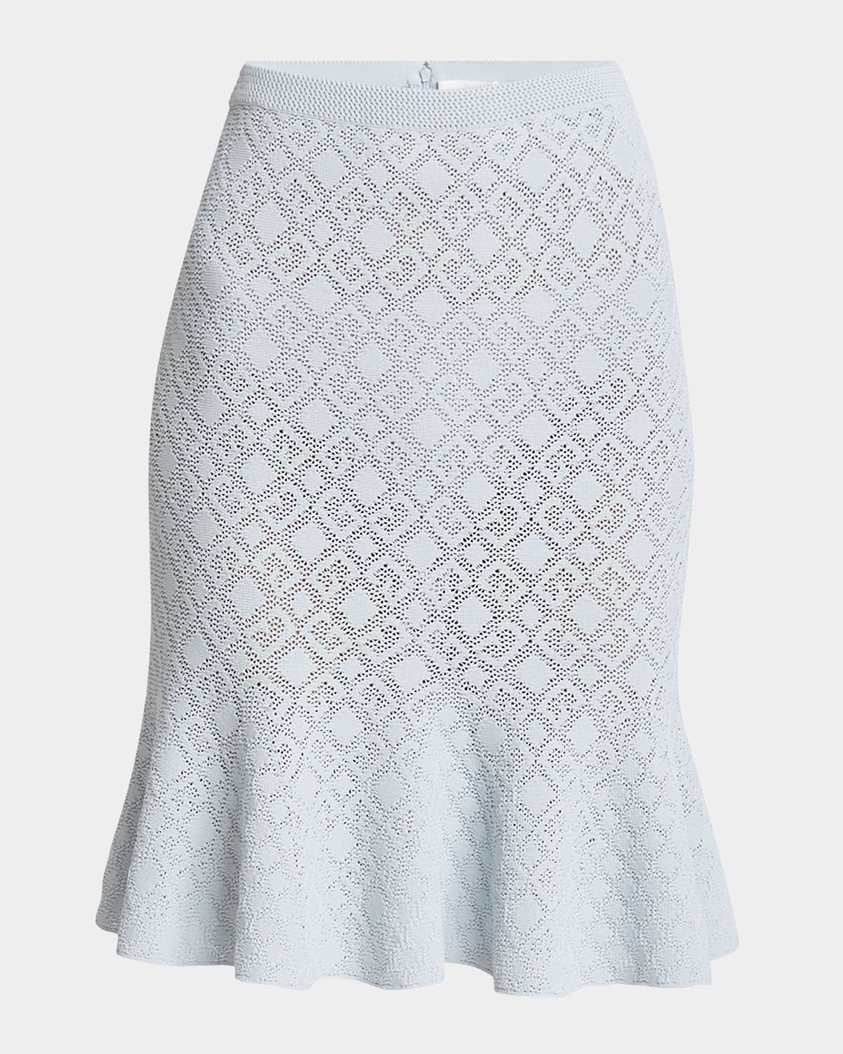 4G Knit Flare Mini Skirt