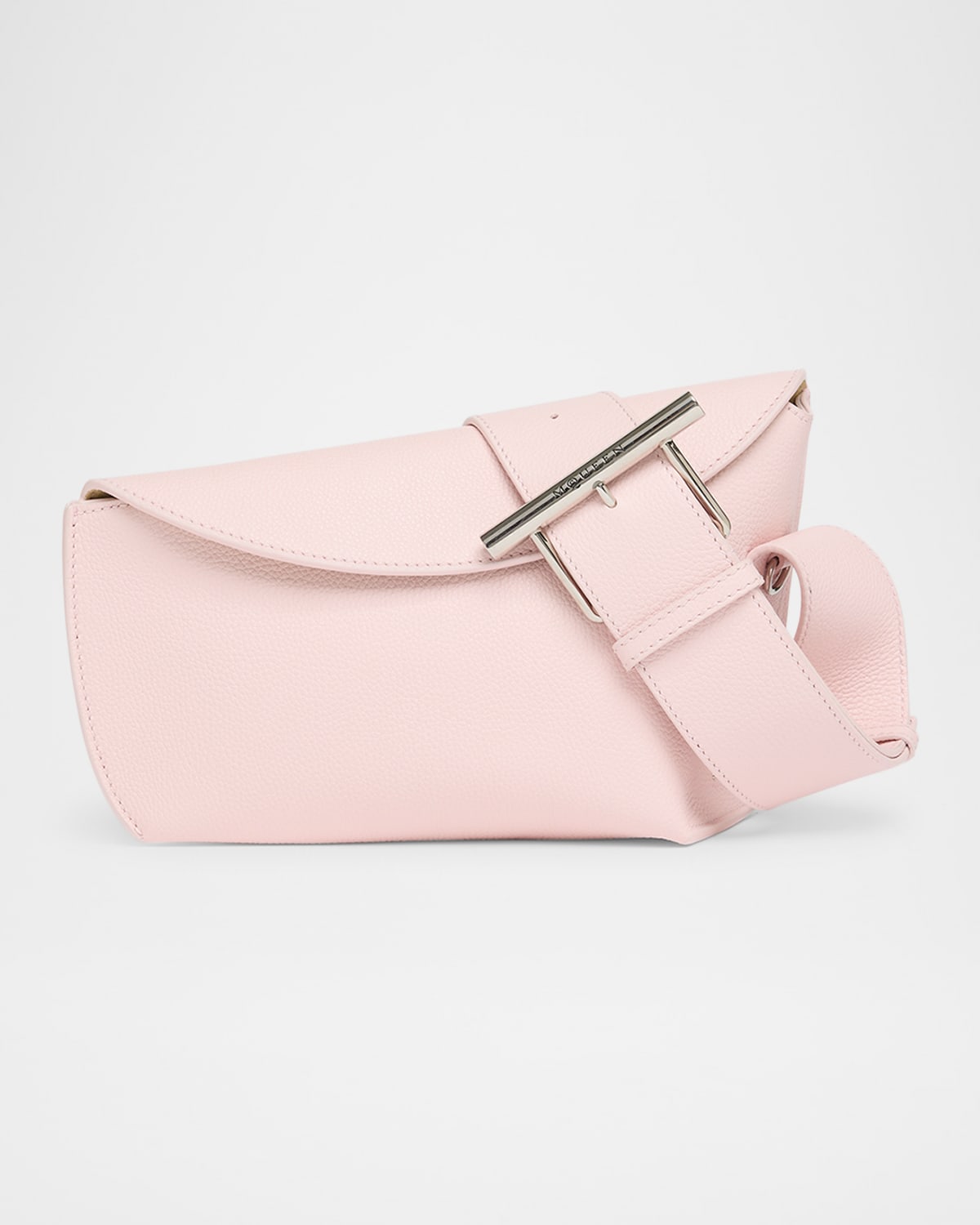 Alexander Mcqueen Mcqueen T-bar Sling Asymmetric Leather Crossbody Bag
