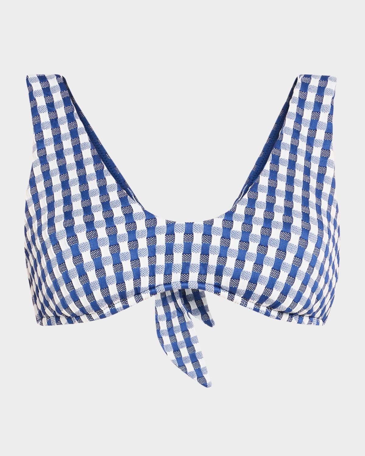 Shop Seafolly Bella Multi-fit Longline Bikini Top In Ultramarin