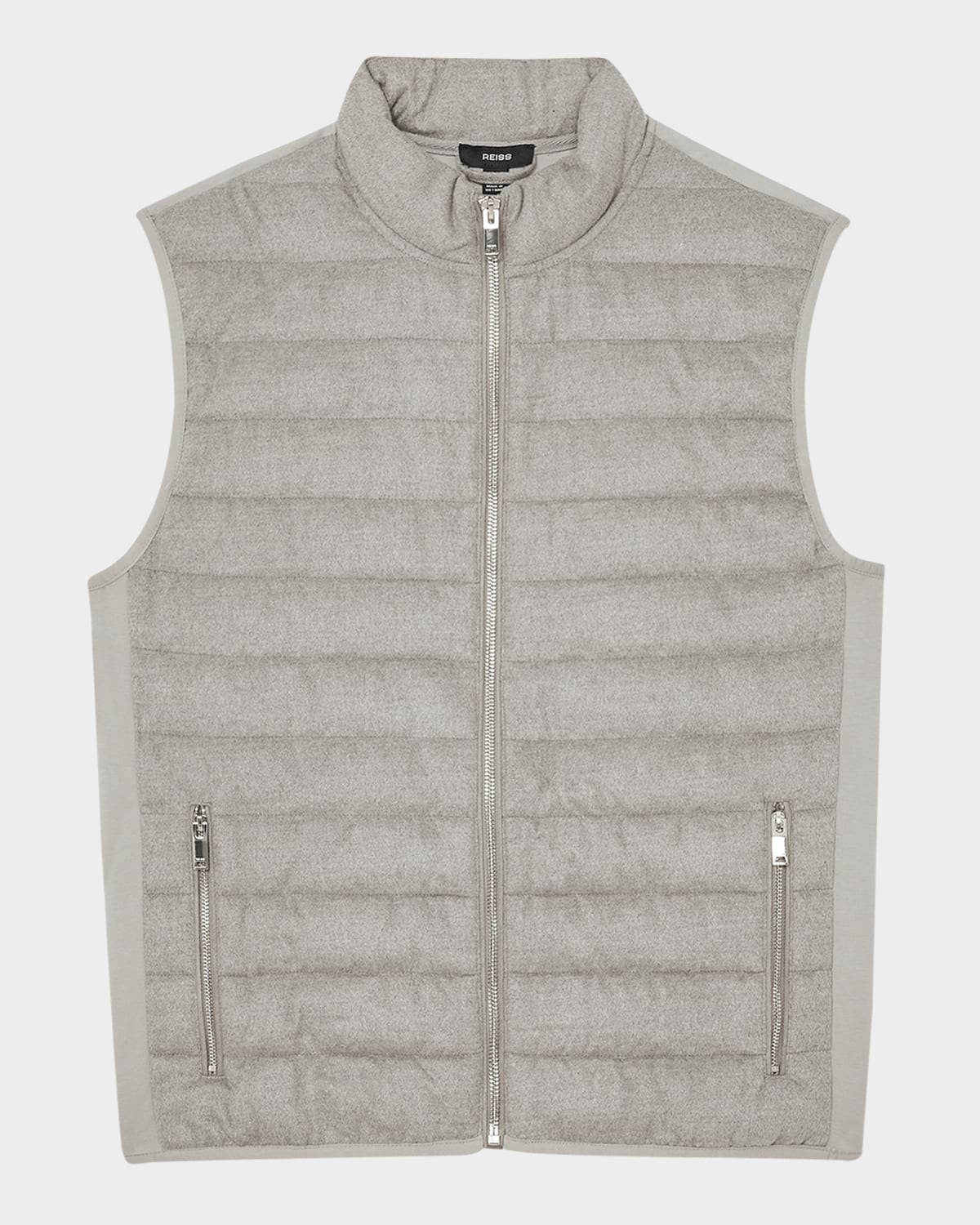 Men's Field Brushed Jersey Quilted Gilet