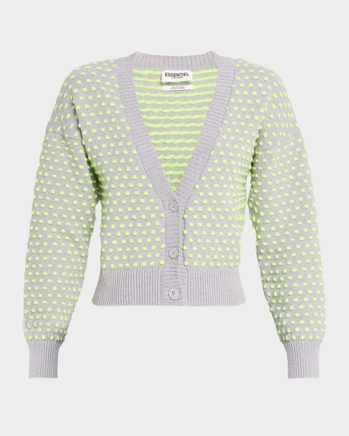 Henjoy Jacquard Cardigan
