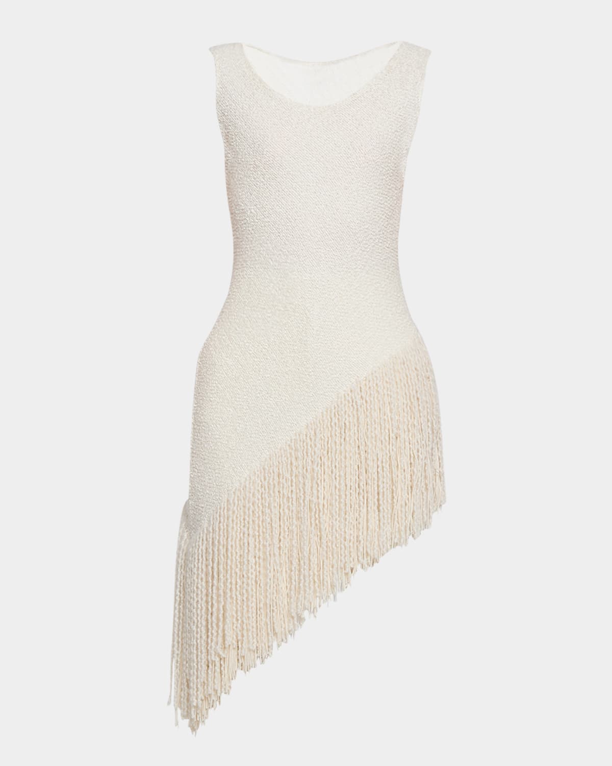 Gabriela Hearst Ursin Fringe Top In Ivory