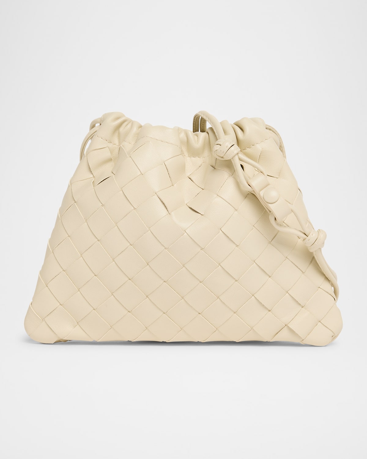 Small Leather Pouch Crossbody Bag