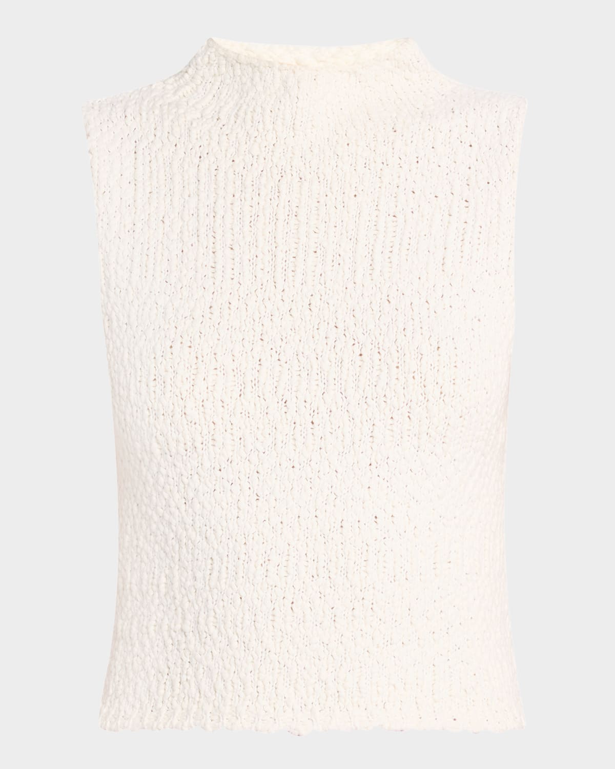 Sablyn Atticus Mockneck Top In Gardenia