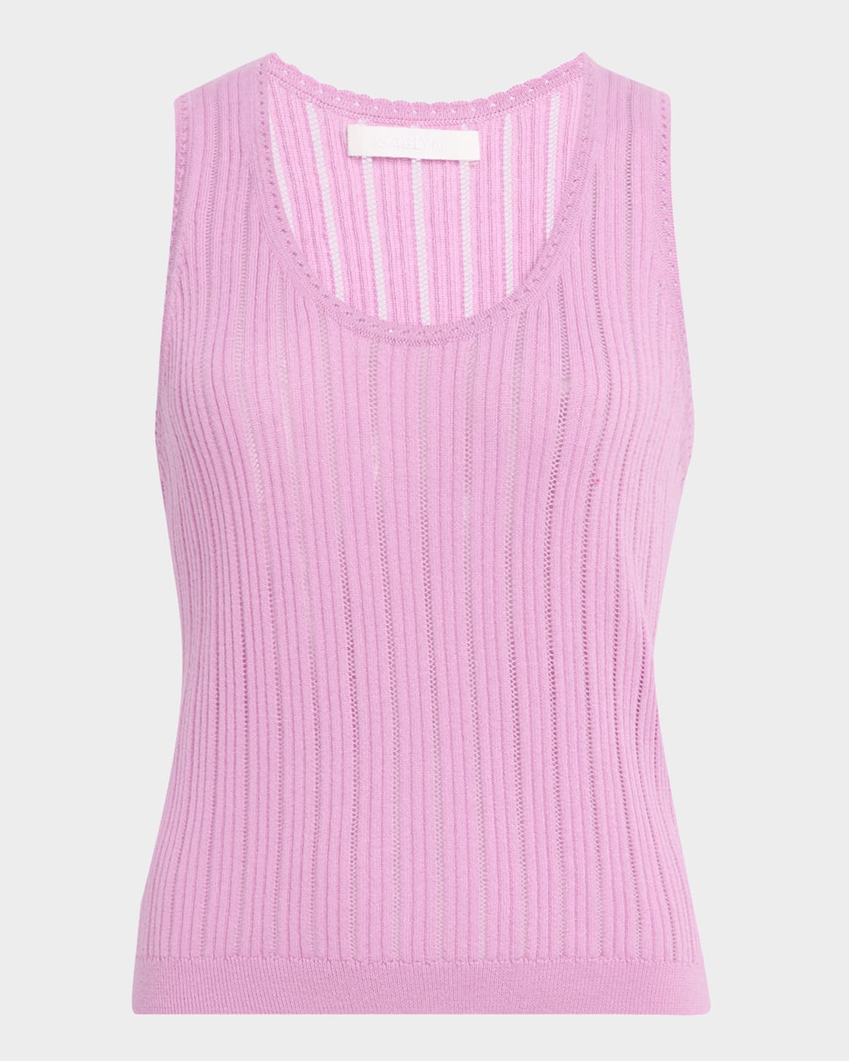 Sablyn Juna Scoop-neck Tank Top In Orchid