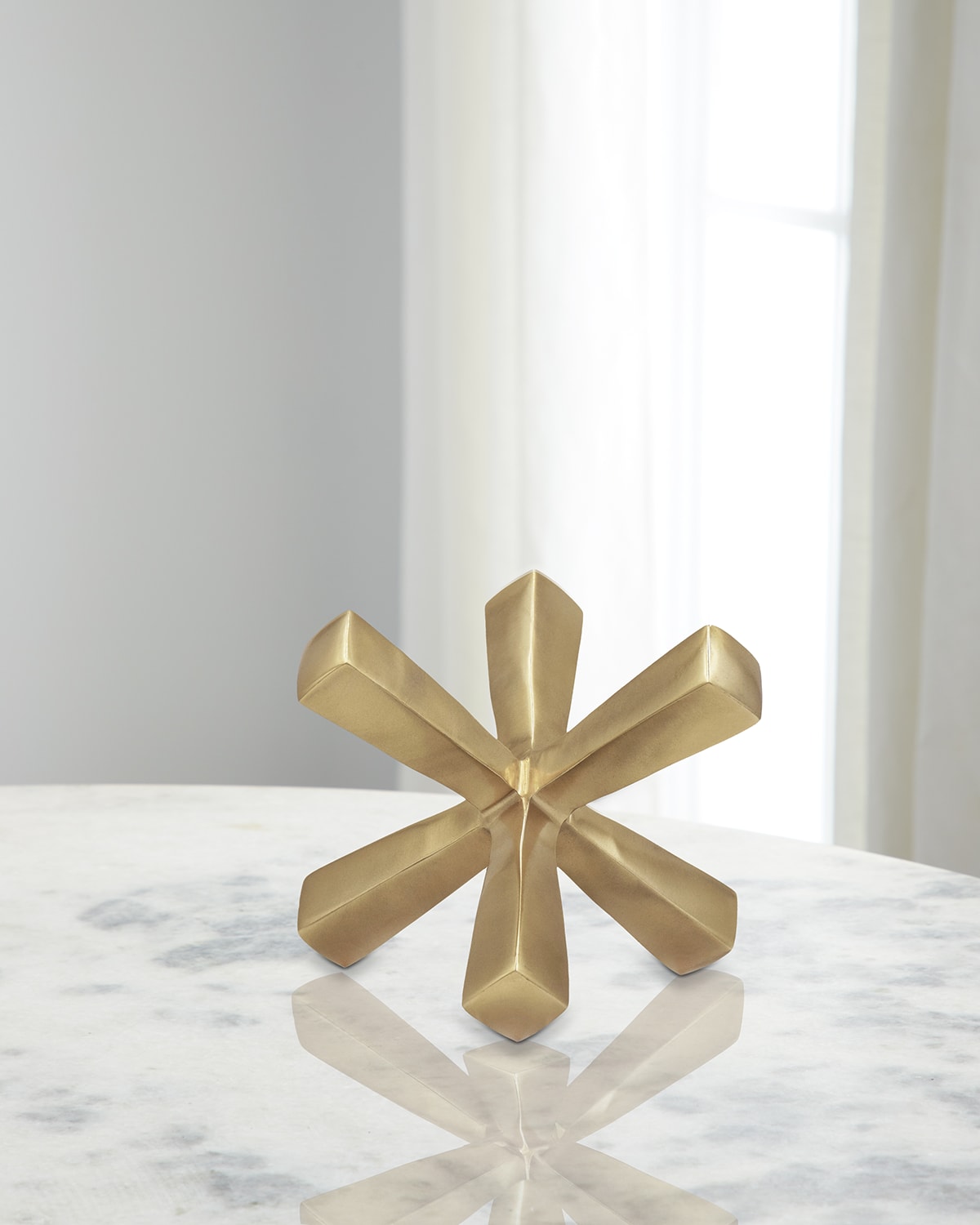 Worlds Away Jacky Sculpture In Gold